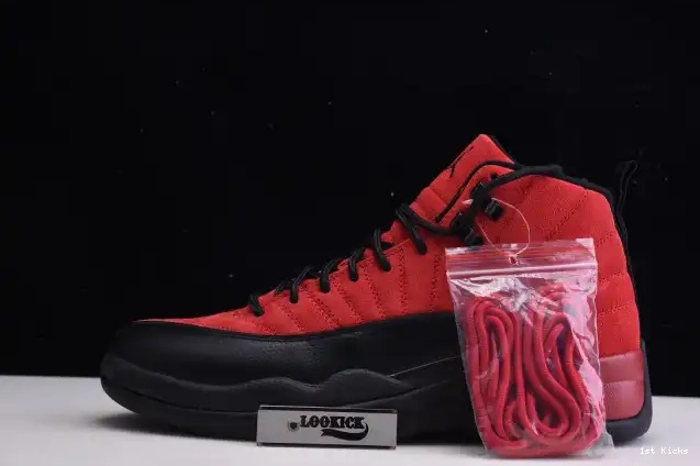 1st Kicks Shoes Jordan Retro CT8013-602 Flu 12 Air Game Reverse 0609